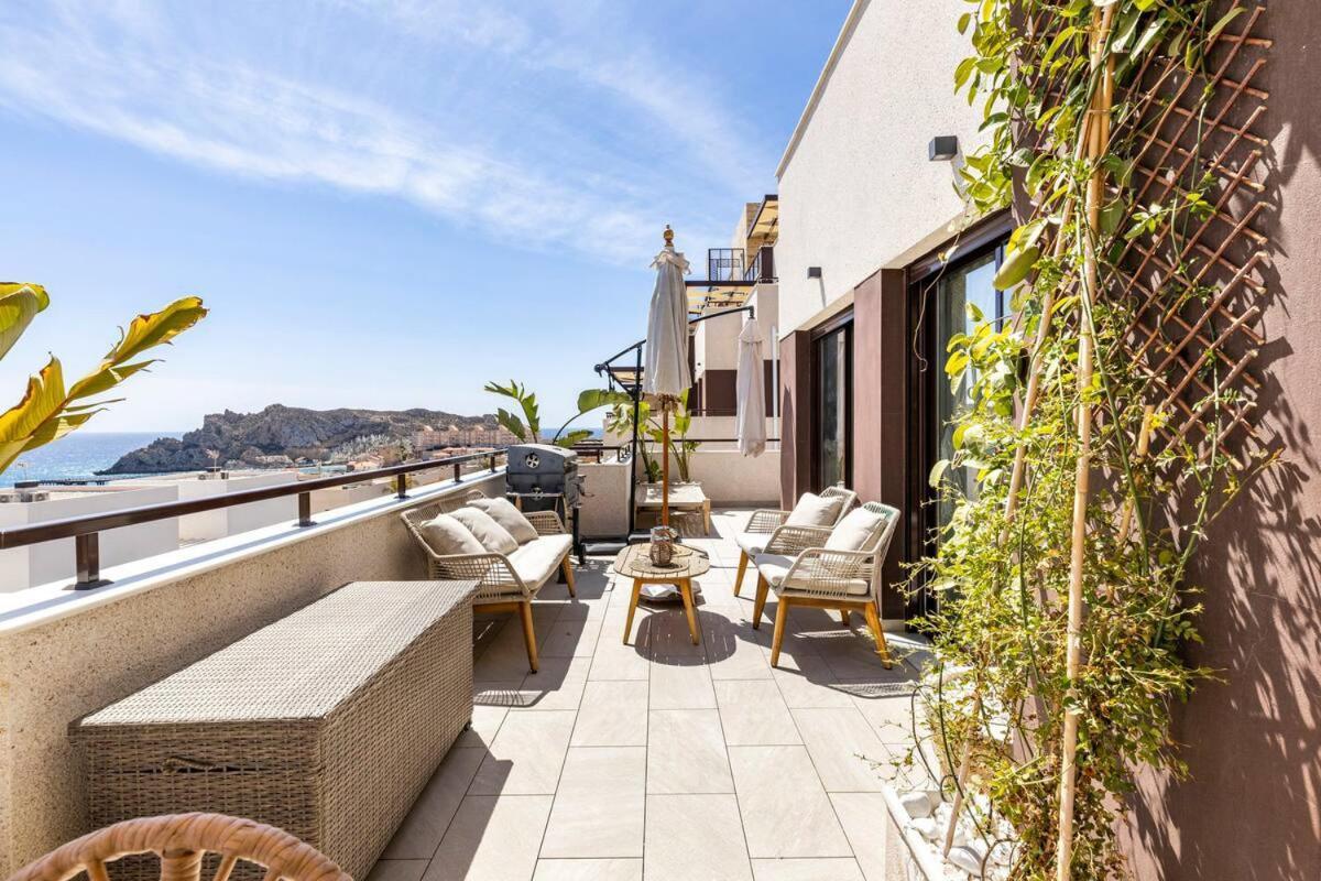 Luxury Designer Apartment - Unbeatable Sea Views Aguilas Exterior photo