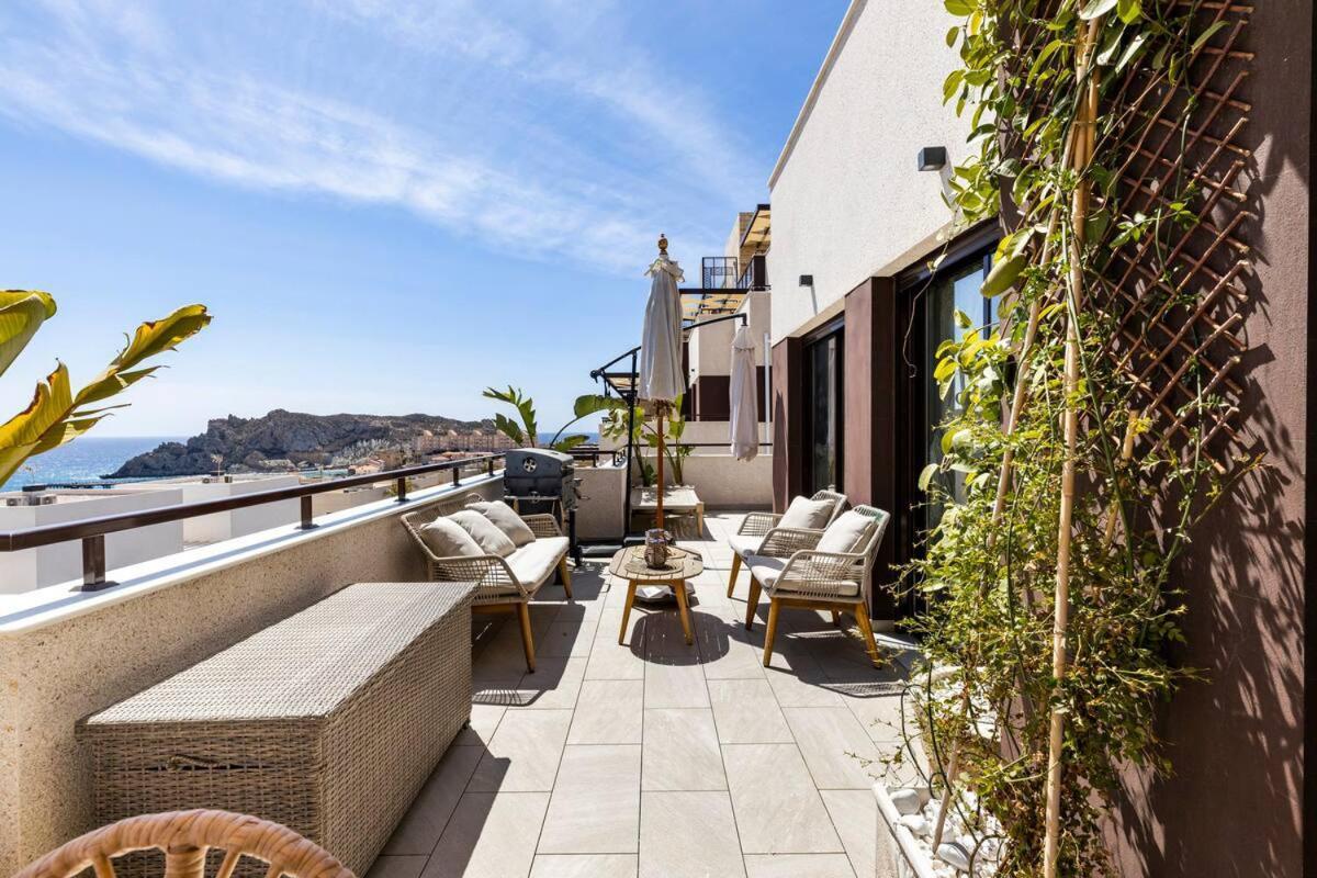 Luxury Designer Apartment - Unbeatable Sea Views Aguilas Exterior photo